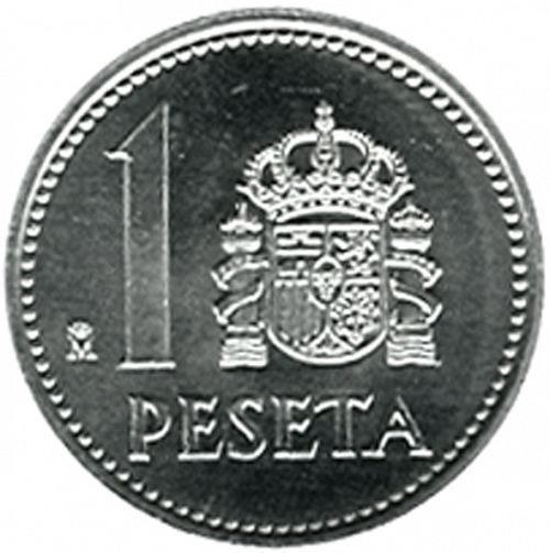 1 Peseta Reverse Image minted in SPAIN in 1983 (1975-82  -  JUAN CARLOS I)  - The Coin Database