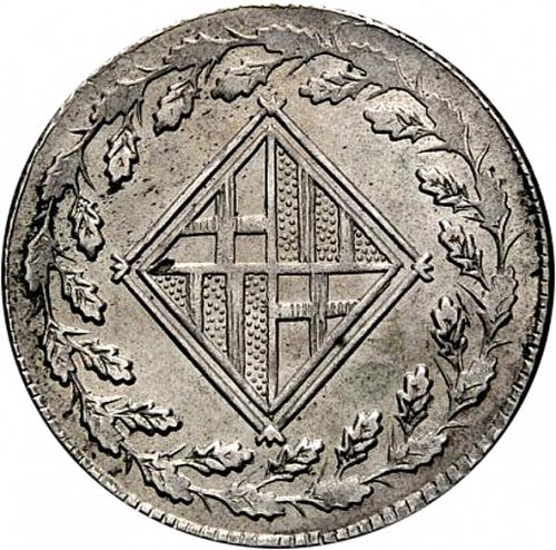1 Peseta Obverse Image minted in SPAIN in 1810 (1808-13  -  JOSE NAPOLEON - Barcelona)  - The Coin Database