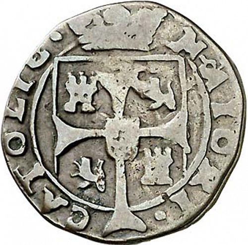 1 Seisenio Reverse Image minted in SPAIN in 1722 (1700-46  -  FELIPE V - Local Coinage)  - The Coin Database