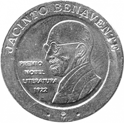 200 Pesetas Obverse Image minted in SPAIN in 1997 (1982-01  -  JUAN CARLOS I - New Design)  - The Coin Database