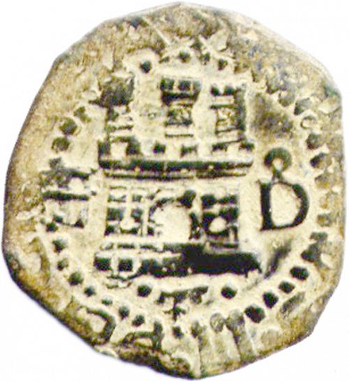 2 Cuartos - 2m Obverse Image minted in SPAIN in ND/D (1556-98  -  FELIPE II)  - The Coin Database