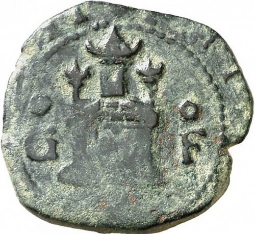 2 Cuartos - 2m Obverse Image minted in SPAIN in ND/F (1556-98  -  FELIPE II)  - The Coin Database