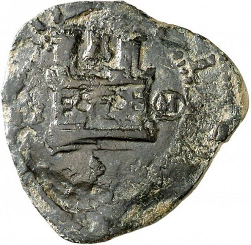 2 Cuartos - 2m Obverse Image minted in SPAIN in ND/M (1556-98  -  FELIPE II)  - The Coin Database