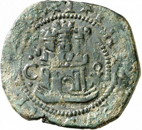 2 Cuartos - 2m Obverse Image minted in SPAIN in ND/X (1556-98  -  FELIPE II)  - The Coin Database