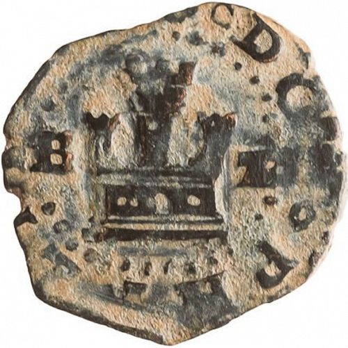 2 Cuartos - 2m Obverse Image minted in SPAIN in ND/Z (1556-98  -  FELIPE II)  - The Coin Database