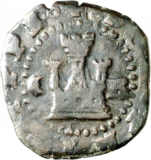 2 Cuartos - 2m Obverse Image minted in SPAIN in ND/cr (1556-98  -  FELIPE II)  - The Coin Database