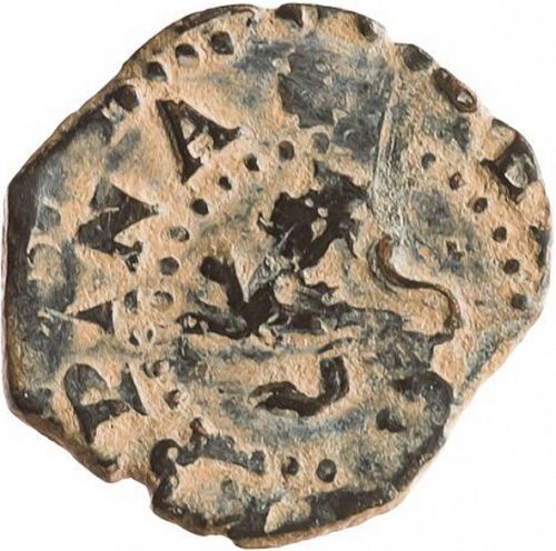 2 Cuartos - 2m Reverse Image minted in SPAIN in ND/Z (1556-98  -  FELIPE II)  - The Coin Database