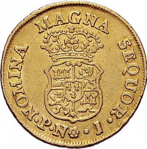 2 Escudos Reverse Image minted in SPAIN in 1768J (1759-88  -  CARLOS III)  - The Coin Database