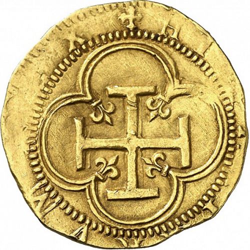 2 Escudos Reverse Image minted in SPAIN in ND/A (1556-98  -  FELIPE II)  - The Coin Database
