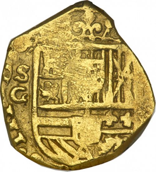 2 Escudos Obverse Image minted in SPAIN in 1619G (1598-21  -  FELIPE III)  - The Coin Database