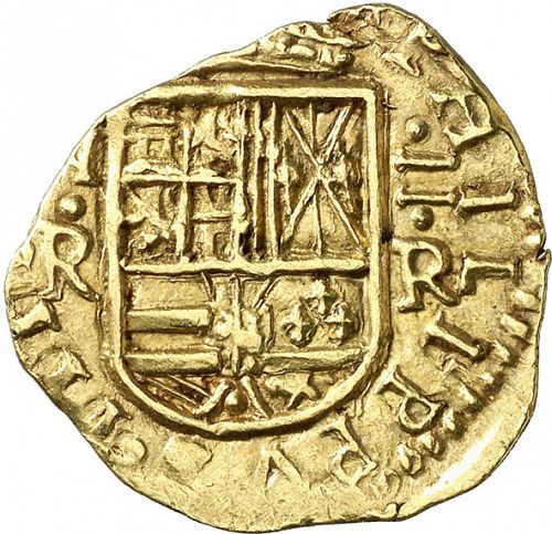 2 Escudos Obverse Image minted in SPAIN in 1660R (1621-65  -  FELIPE IV)  - The Coin Database