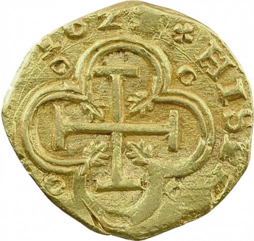 2 Escudos Reverse Image minted in SPAIN in 1625V (1621-65  -  FELIPE IV)  - The Coin Database