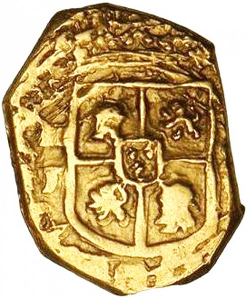 2 Escudos Obverse Image minted in SPAIN in 1711J (1700-46  -  FELIPE V)  - The Coin Database