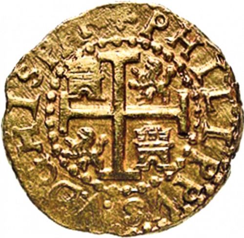 2 Escudos Reverse Image minted in SPAIN in 1704H (1700-46  -  FELIPE V)  - The Coin Database