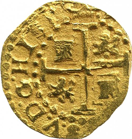 2 Escudos Reverse Image minted in SPAIN in 1708H (1700-46  -  FELIPE V)  - The Coin Database