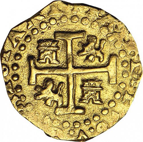 2 Escudos Reverse Image minted in SPAIN in 1712M (1700-46  -  FELIPE V)  - The Coin Database