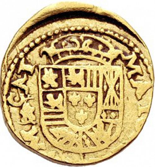 2 Escudos Reverse Image minted in SPAIN in 1723 (1700-46  -  FELIPE V)  - The Coin Database