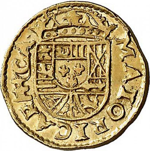2 Escudos Reverse Image minted in SPAIN in 1726 (1700-46  -  FELIPE V)  - The Coin Database