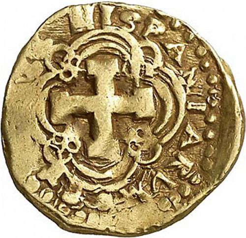 2 Escudos Reverse Image minted in SPAIN in 1736M (1700-46  -  FELIPE V)  - The Coin Database