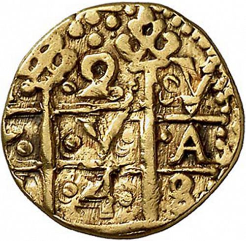 2 Escudos Obverse Image minted in SPAIN in 1748V (1746-59  -  FERNANDO VI)  - The Coin Database