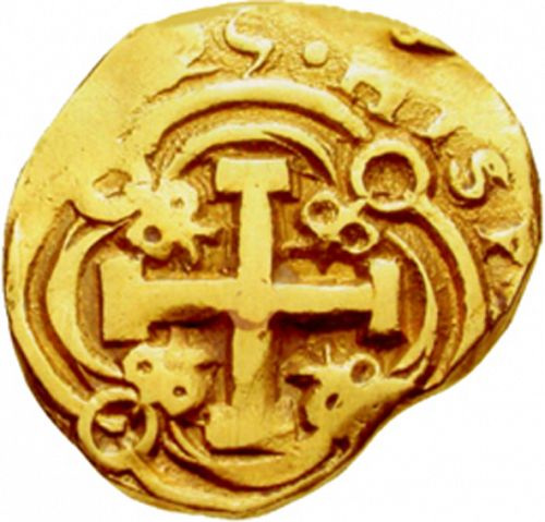 2 Escudos Reverse Image minted in SPAIN in 1725S (1724  -  LUIS I)  - The Coin Database