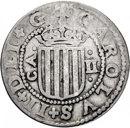 2 Reales Obverse Image minted in SPAIN in 1669 (1665-00  -  CARLOS II)  - The Coin Database