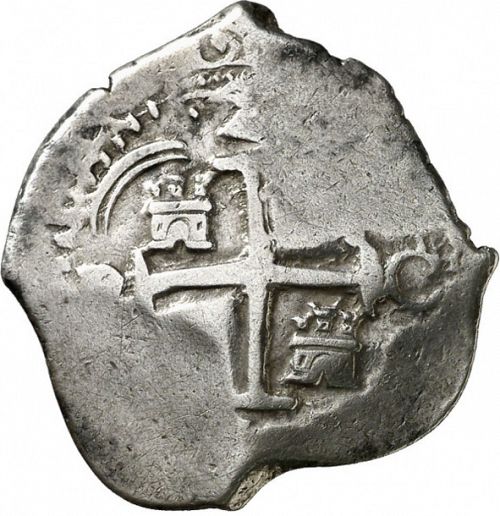 2 Reales Reverse Image minted in SPAIN in 1679C (1665-00  -  CARLOS II)  - The Coin Database