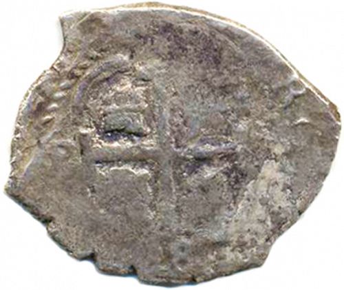 2 Reales Reverse Image minted in SPAIN in 1688VR (1665-00  -  CARLOS II)  - The Coin Database