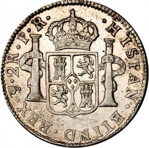 2 Reales Reverse Image minted in SPAIN in 1778PR (1759-88  -  CARLOS III)  - The Coin Database
