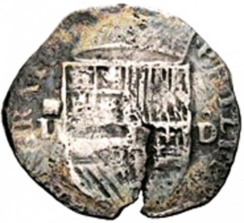 2 Reales Obverse Image minted in SPAIN in ND/D (1556-98  -  FELIPE II)  - The Coin Database