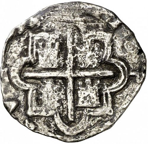2 Reales Reverse Image minted in SPAIN in 1592I (1556-98  -  FELIPE II)  - The Coin Database