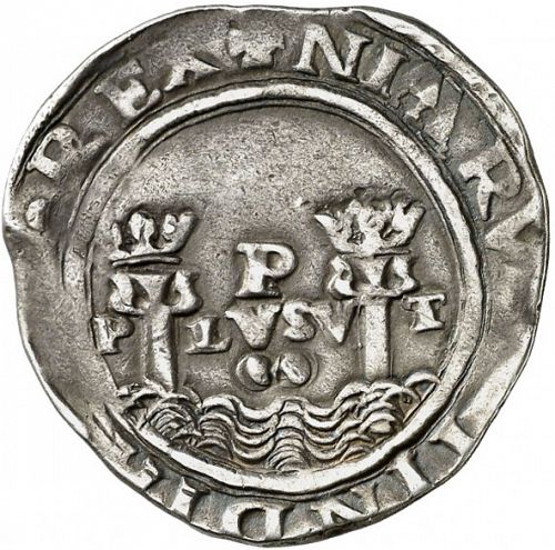 2 Reales Reverse Image minted in SPAIN in ND/R (1556-98  -  FELIPE II)  - The Coin Database