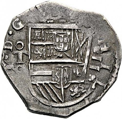 2 Reales Obverse Image minted in SPAIN in 1610C (1598-21  -  FELIPE III)  - The Coin Database