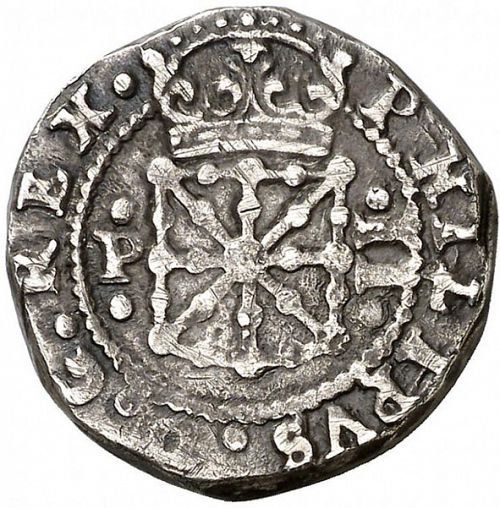 2 Reales Obverse Image minted in SPAIN in 1612 (1598-21  -  FELIPE III)  - The Coin Database