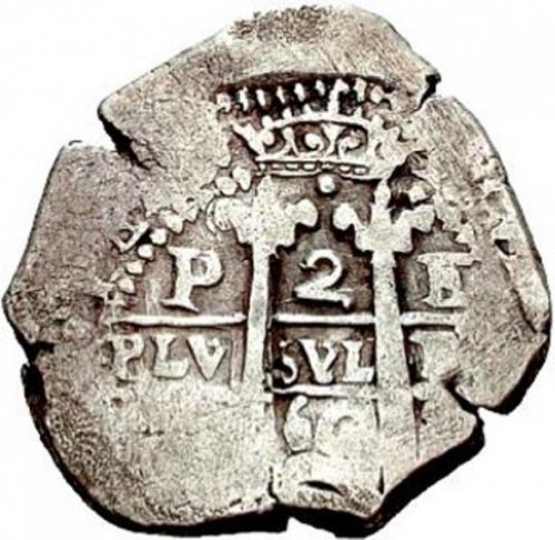 2 Reales Obverse Image minted in SPAIN in 1660E (1621-65  -  FELIPE IV)  - The Coin Database