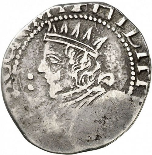 2 Reales Obverse Image minted in SPAIN in N/D (1621-65  -  FELIPE IV)  - The Coin Database