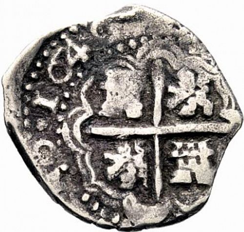 2 Reales Reverse Image minted in SPAIN in 1649Z (1621-65  -  FELIPE IV)  - The Coin Database