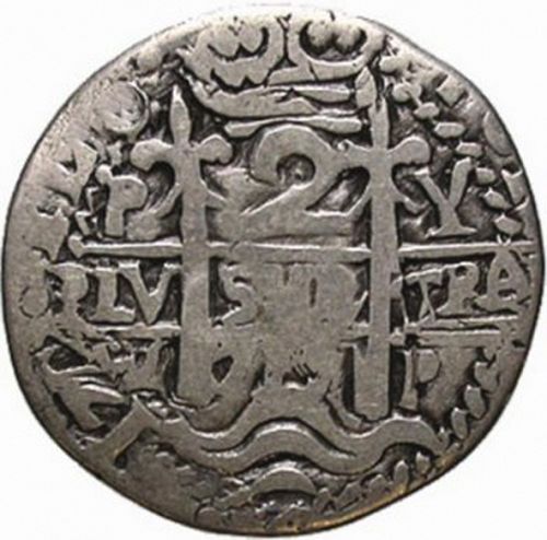 2 Reales Obverse Image minted in SPAIN in 1715Y (1700-46  -  FELIPE V)  - The Coin Database