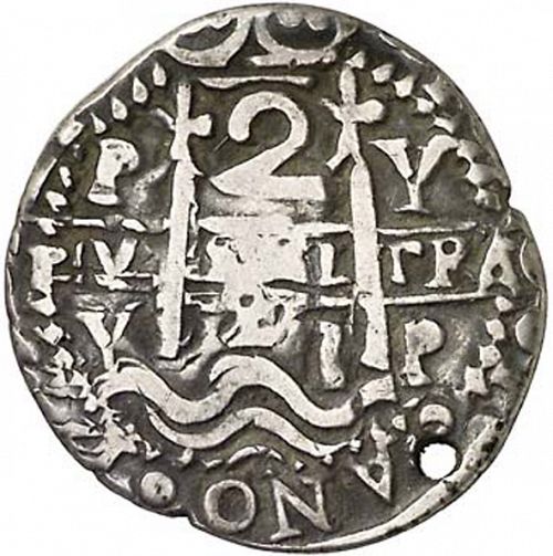2 Reales Obverse Image minted in SPAIN in 1727Y (1700-46  -  FELIPE V)  - The Coin Database