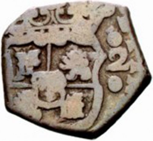 2 Reales Obverse Image minted in SPAIN in 1741J (1700-46  -  FELIPE V)  - The Coin Database