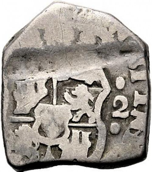 2 Reales Obverse Image minted in SPAIN in 1743J (1700-46  -  FELIPE V)  - The Coin Database