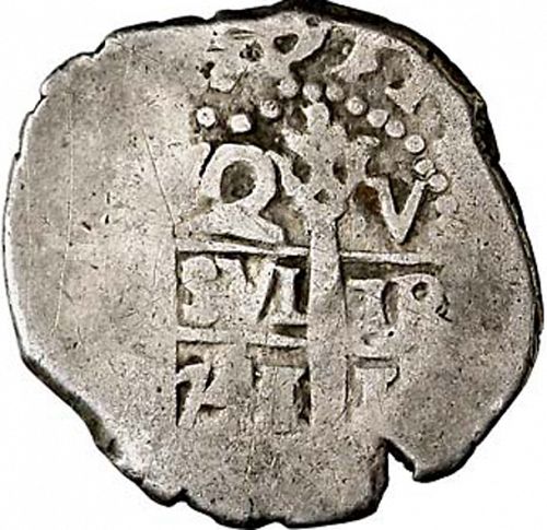 2 Reales Reverse Image minted in SPAIN in 1741V (1700-46  -  FELIPE V)  - The Coin Database