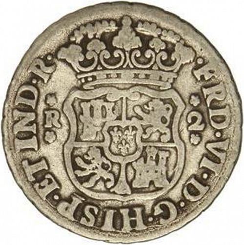 2 Reales Obverse Image minted in SPAIN in 1747M (1746-59  -  FERNANDO VI)  - The Coin Database