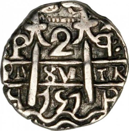 2 Reales Obverse Image minted in SPAIN in 1757Q (1746-59  -  FERNANDO VI)  - The Coin Database