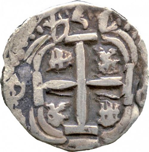 2 Reales Reverse Image minted in SPAIN in 1754Q (1746-59  -  FERNANDO VI)  - The Coin Database