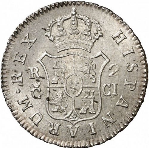 2 Reales Reverse Image minted in SPAIN in 1811CI (1808-33  -  FERNANDO VII)  - The Coin Database