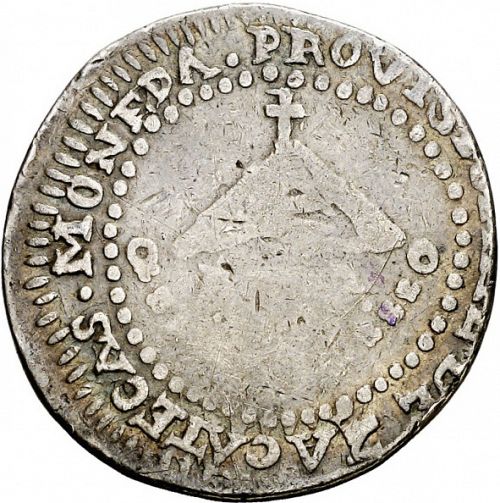 2 Reales Reverse Image minted in SPAIN in 1811 (1810-22  -  FERNANDO VII - Independence War)  - The Coin Database