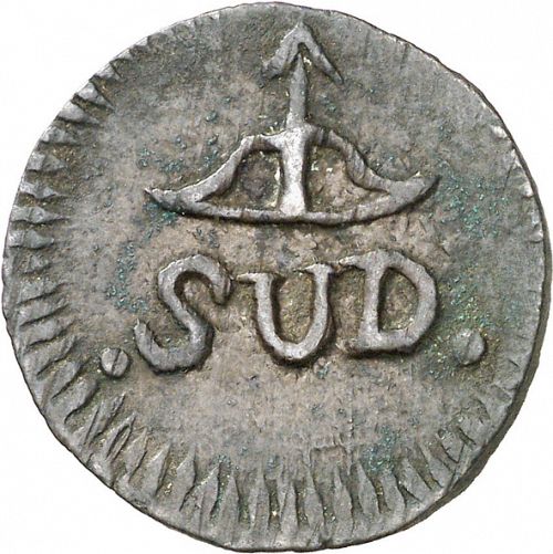2 Reales Reverse Image minted in SPAIN in 1813 (1810-22  -  FERNANDO VII - Independence War)  - The Coin Database