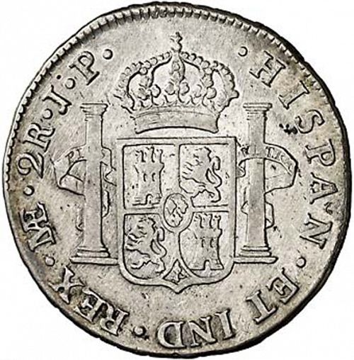 2 Reales Reverse Image minted in SPAIN in 1815JP (1808-33  -  FERNANDO VII)  - The Coin Database