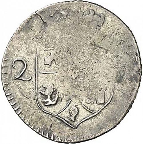 2 Reales Reverse Image minted in SPAIN in N/D (1808-33  -  FERNANDO VII)  - The Coin Database